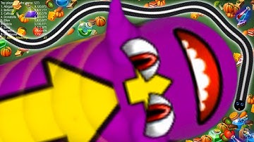 WormsZone.io Best Trolling Pro Never Mess With Tiny Snake Epic Worms Zone io Gameplay! #35