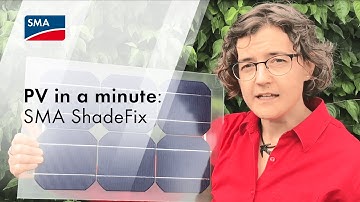 PV in a minute: SMA Shadefix