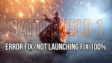 How to Fix Battlefield 1 Crashing after AntiCheat Update FIX 100% [SOLVED]