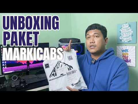 Unboxing paket Markicabs