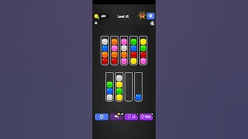 Block Sort Puzzle Level 41 Walkthrough Solution iOS/Android