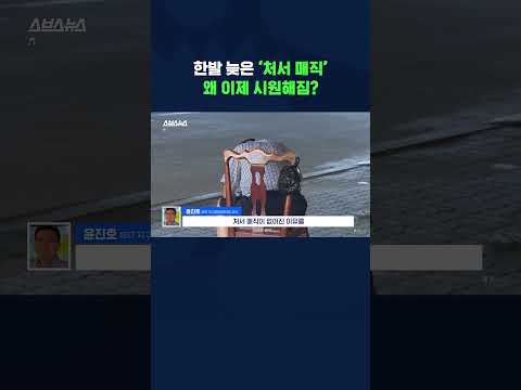 한발 늦은 &amp;#39;<strong>처서</strong> 매직&amp;#39; 왜 이제 시원해짐? #shorts /스브스뉴스