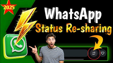 How To Enable Whatsapp Status Resharing Option | Easy trick | Whatsapp New Update 2025 .