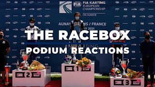 Podium Reactions from Auney-Les-Bois