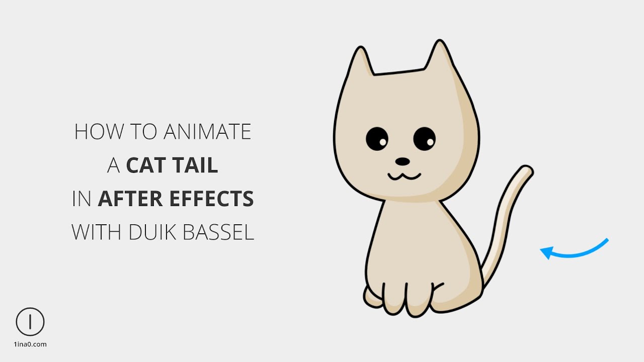 ⦶ How to animate a cat tail in After Effects with Duik Bassel - YouTube