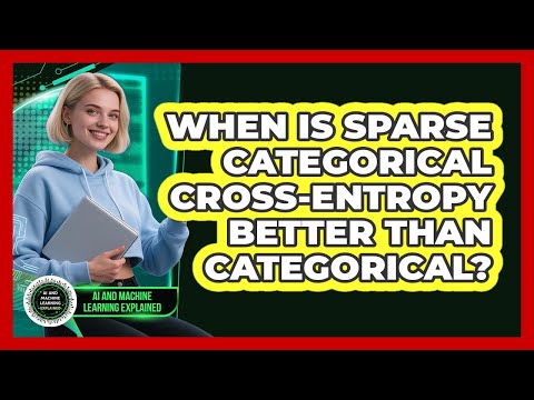 When Is Sparse Categorical Cross-Entropy Better Than Categorical?