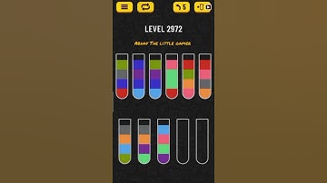 Water sort puzzle level 2972