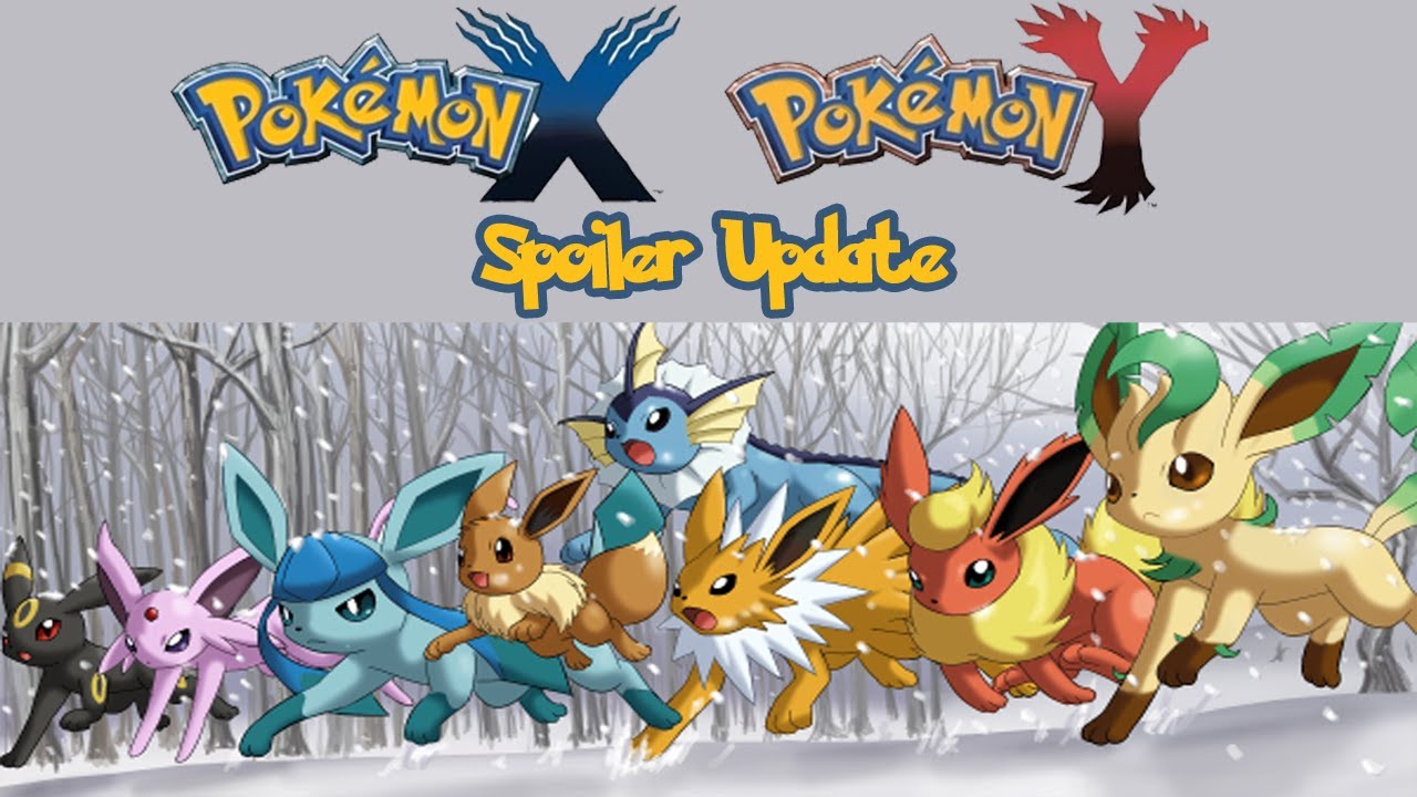 SPOILER Pokemon X & Y Update October 4th 2013 Mega watch v=1goiu75ve3g