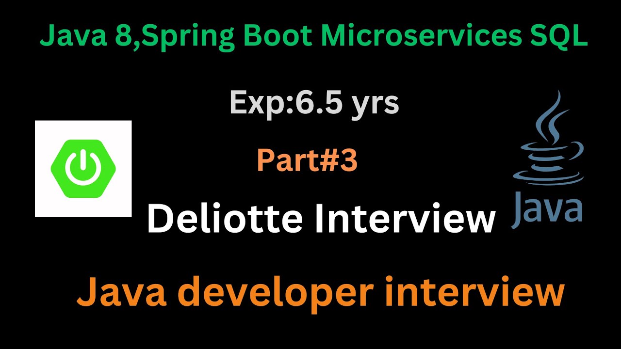 Crush your deloitte java developer interview with these proven methods