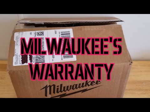 Video: Heeft Milwaukee Tools levenslange garantie?