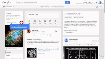 Google+ - How To Leave A Community You Have Joined