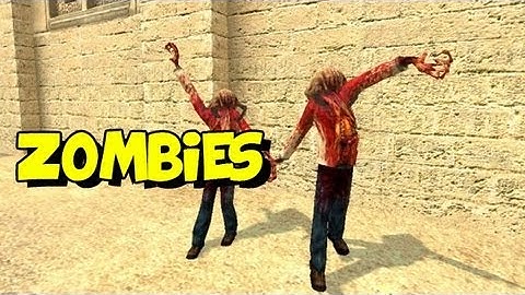 Funny Counter Strike Moments - CS Source ZOMBIE ESCAPE!
