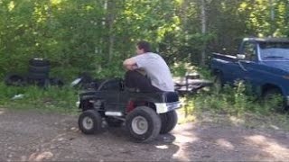 MTD Gas Power Wheel Dad Test Drive