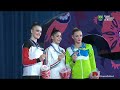 Medal Ceremony Individual &amp; Groups Finals World Cup Tashkent 2023