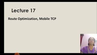 Mobile Computing Lecture 17
