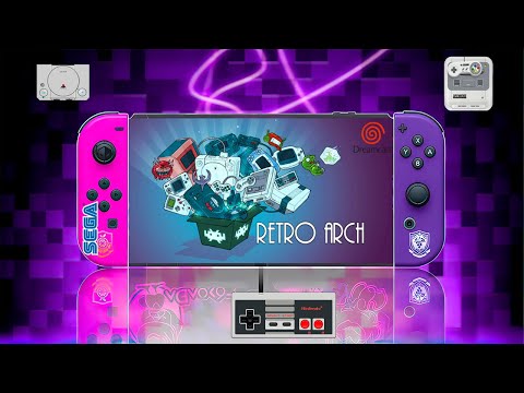 Видео: Retroarch - Установка и настройка на Nintendo switch + Бонус Ачивки