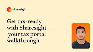 Sharesight - Get tax-ready with Sharesight — your tax portal walkthrough