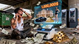 Bankrupt CEO lives under a bridge—refund system awakens and makes him a trillionaire! #movie #drama
