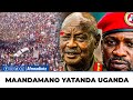 PROTESTS HAVE SPREAD UGANDA CITIZENS HAVE TURNED OUT IN NUMBERS ELECTIONS ARE CAUSING CONTROVERSY