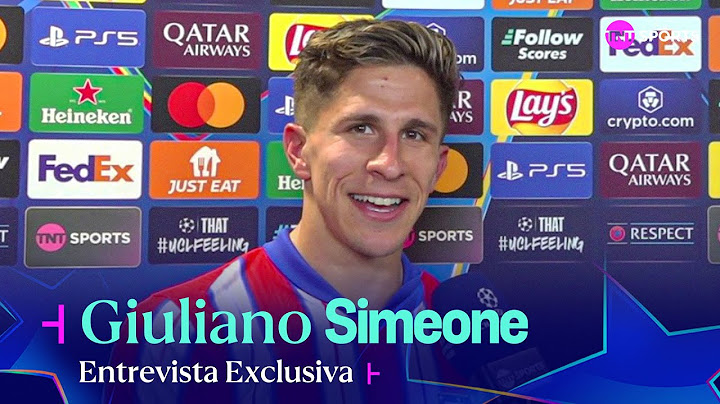 GIULIANO SIMEONE: "ESPERO QUE JULIÁN ALVAREZ NOS DÉ MUCHAS ALEGRÍAS" | ATLÉTICO DE MADRID