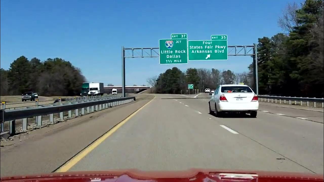 Interstate 49 - Arkansas (Southern Segment) (Exits 29 to 42) northbound ...