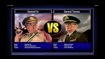 C&C Generals Zero Hour: Infantry General Challenge 6 VS Laser - Infantry Only