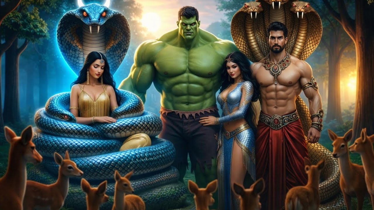 “हुल्क और नागिन की खतरनाक प्रेम कहानी | Naglok Secret | Emotional Fantasy Story”