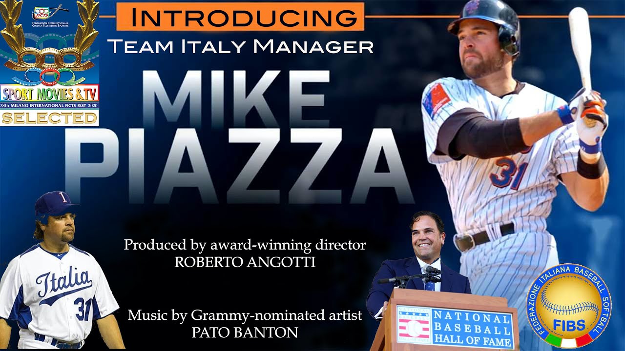 Introducing Team Italy Manager Mike Piazza ~ Official Trailer