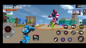 ROBOT GAME with OPEN WORLD MISSIONS from MECH ROBOT TRANSFORMING GAME