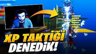 TAKİPÇİLERİM İLE XP TAKTİĞİ DENEDİK ! FORTNITE BATTLE ROYALE