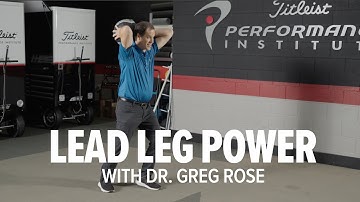 Optimize Your Ground Reaction Forces with this Lead Leg Drill | Titleist Tips
