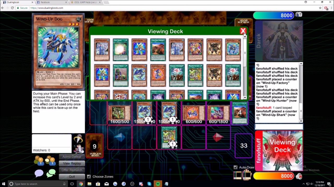 Wind up new link monster lets you 5 card hand loop with only 3 cards, combo  potential is endless : r/yugioh