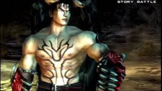 Tekken 5 (PlayStation 2) Story Battle as Devil Jin