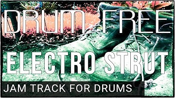Drumless Backing Track Electronic Rock (140 BPM w/ click)