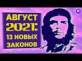 13 новых законов в августе / Выплаты на детей, вычет за спорт, ипотека и пенсии