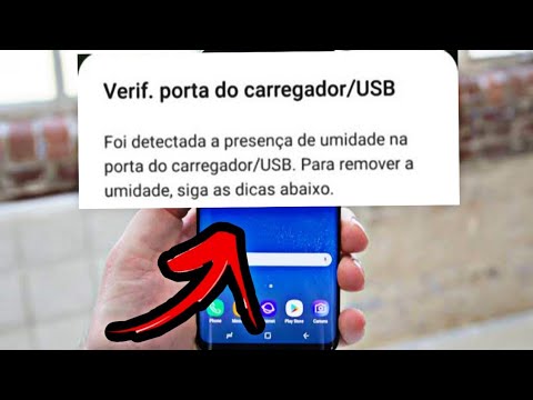 Como REMOVER de VEZ o aviso de UMIDADE na porta de carregamento ou no carregador do seu GALAXY