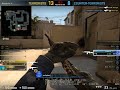CSGO Mirage CTside Ace on A site 1v5