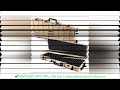 Wholesale Outdoor Storage case Waterproof Hard Plastic Tactical Caja De Armas De Fuego with Wheels S