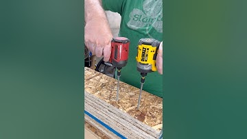 Milwaukee vs Dewalt Impact Drivers! #milwaukeetool #dewalttough