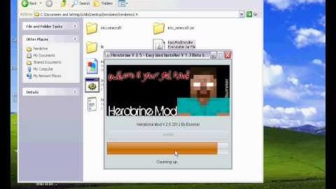How to install the herobrine mod for minecraft 1.3.2