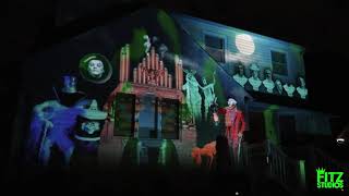 The Haunted Mansion Halloween Projection Show 2021