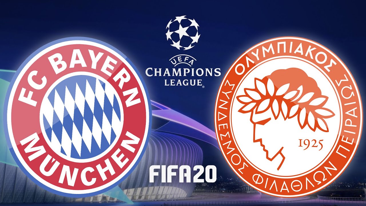 UEFA Champions League · FC Bayern München – Olympiakos Piräus · Fifa 20 ...