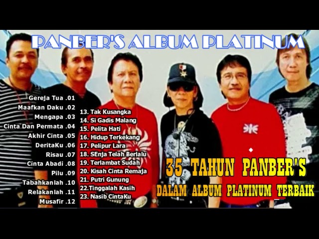 PANBER'S KOLEKSI TERBAIK 35 TAHUN PLATINUM ALBUM - FULL TEMBANG CINTA class=