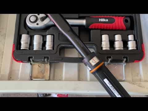 Hilka 1/2” Drive Pro Craft Socket Set 32 Piece Halfords Professional Torque Wrench Uk User Review 4k