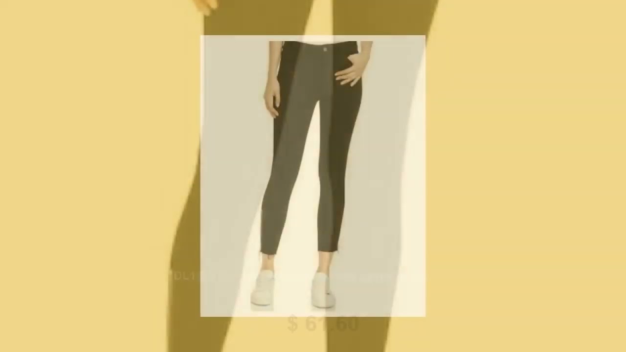 DL1961 Farrow High Rise Skinny Jeans In Hail $198