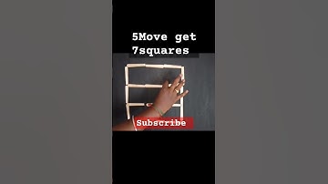 Riddle:44- MAKE 5MOVE GET 7SQUARES #trending #shorts #googletrendingtoday #video #viral