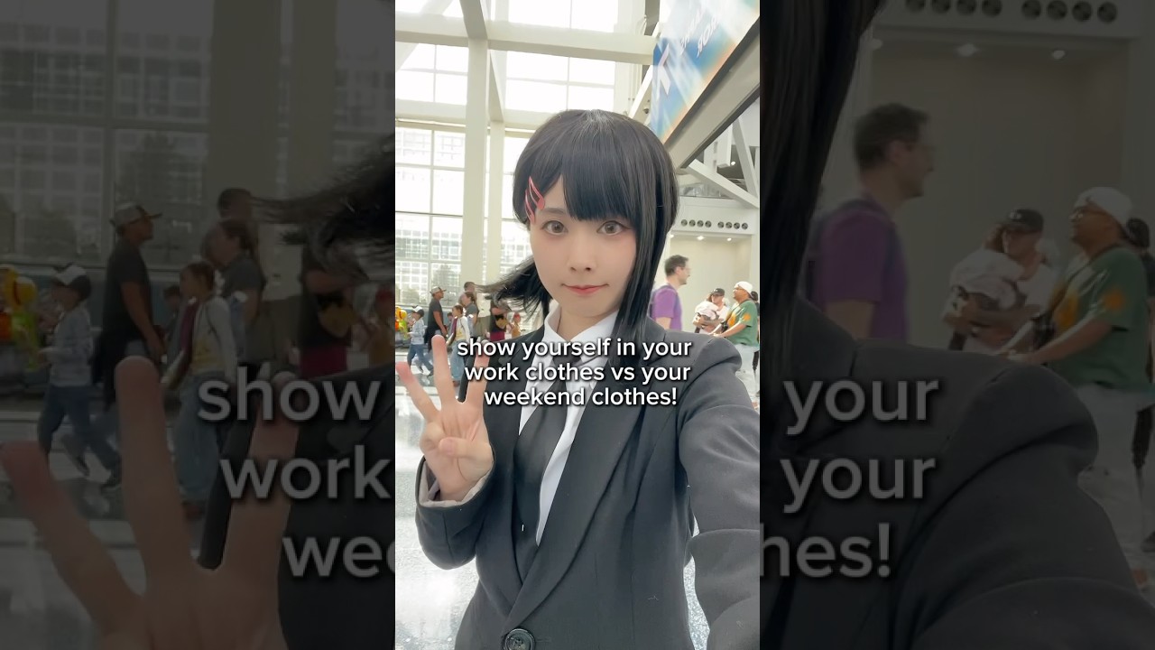 I thought this was a part time job 🫠 [Chainsaw Man Kobeni Cosplay] #chainsawman #anime #cosplay