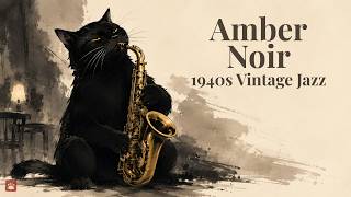 Amber Noir | 1940s Vintage Noir Jazz for Quiet Late Evenings — 2 Hours screenshot 5
