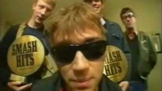 Blur Winning At The Smash Hits Awards (1995)