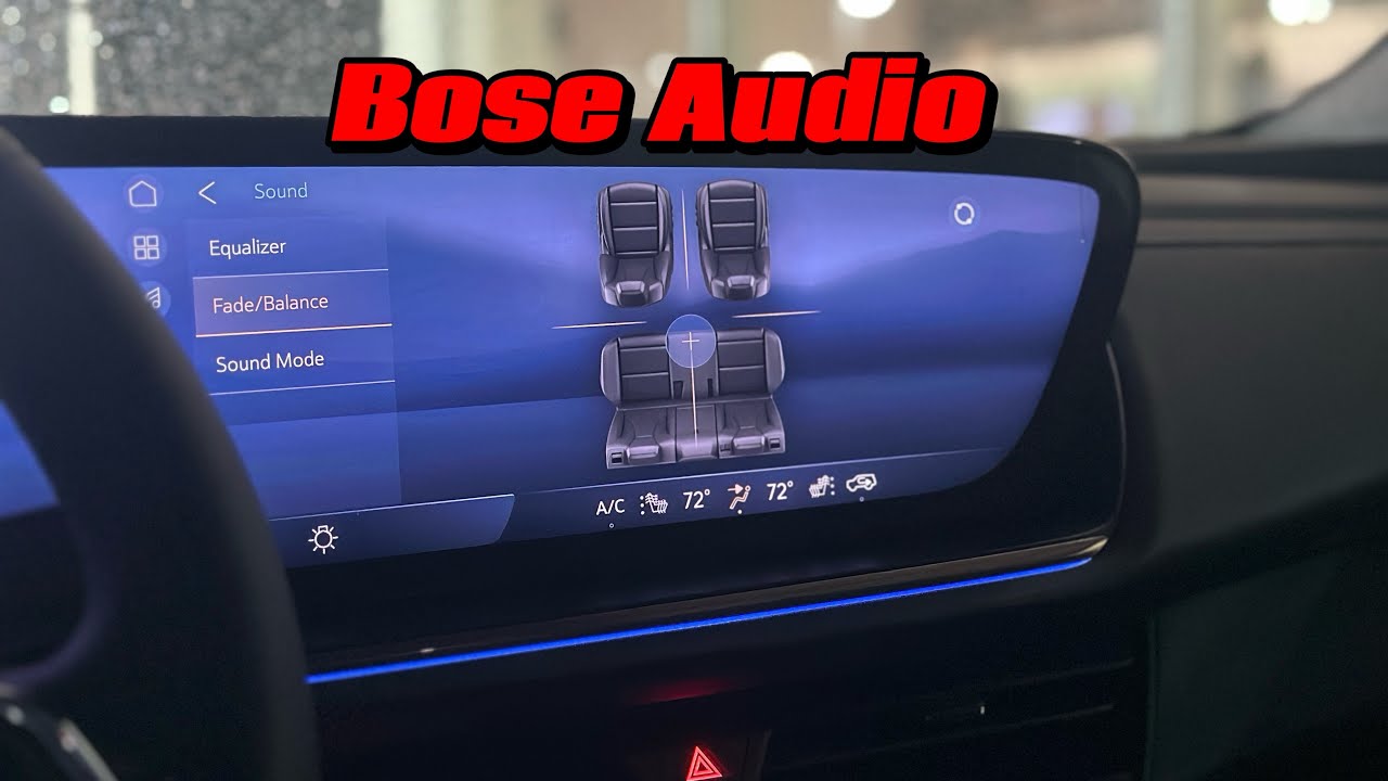 Как использовать аудиосистему Bose на Buick Envision
